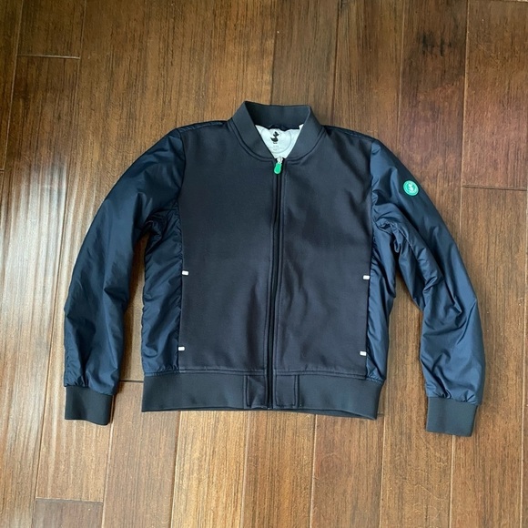 Save the Duck Burn Recycled Bi-Material Jacket Navy Size 1 Small